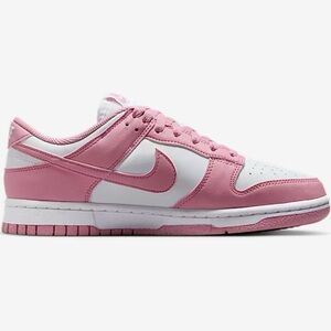 NWT * Nike Pink & White Low Dunk Kids Size 4.5 (Women’s 6)